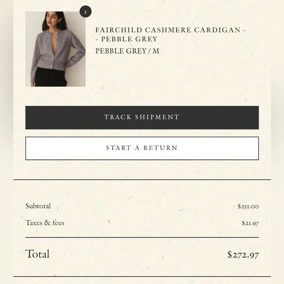 Doen Fairchild Cashmere Cardigan - Picture 11 of 11